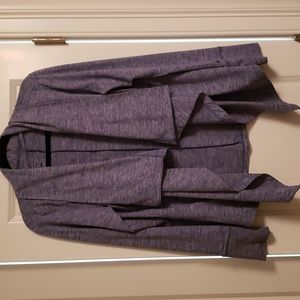 Nike light weight blue jacket with shawl collar, size small